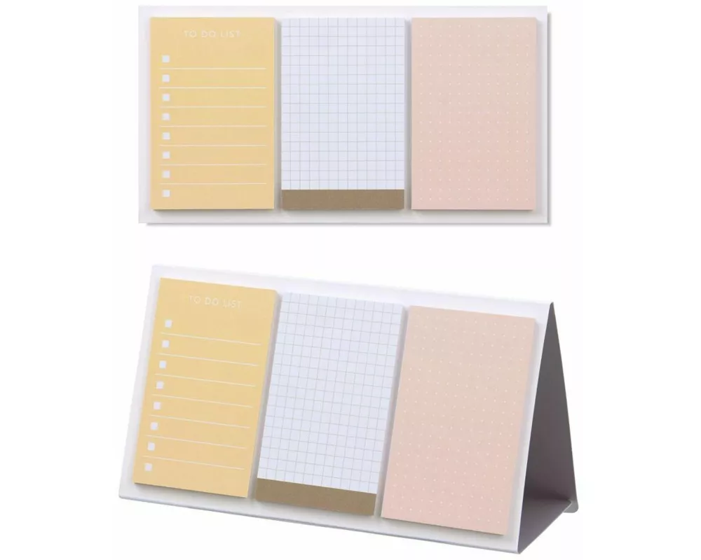 EMILY Sticky Notes Set (Memo 01 Sandfarben) Haftnotizen | by KING JIM