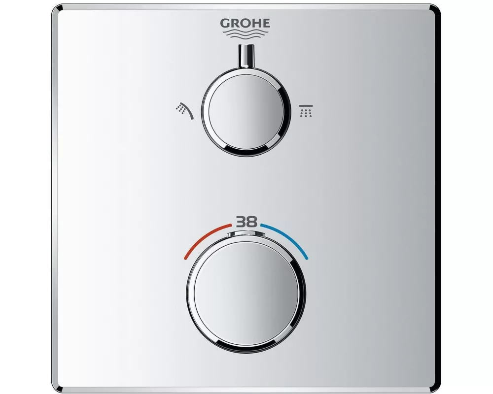 GROHE Duscharmatur Grohtherm 43 mm, Chrom