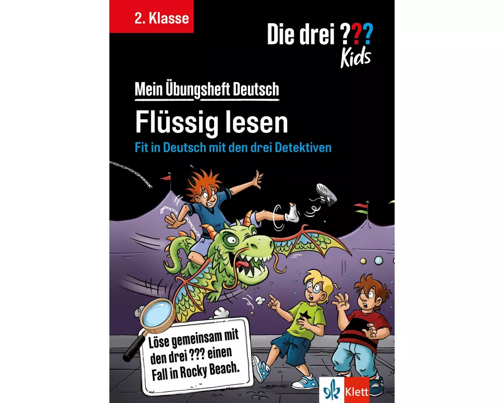 Die drei ??? Kids: Mein Übungsheft Deutsch 2. Klasse - Flüssig lesen