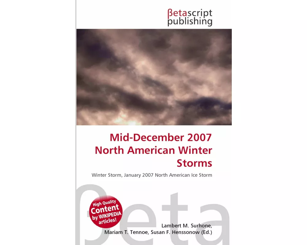Mid-December 2007 North American Winter Storms