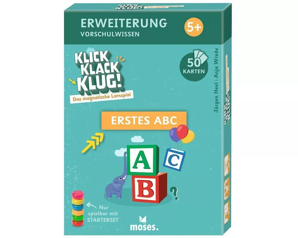 Klick Klack Klug Erweiterungsset. Erstes ABC