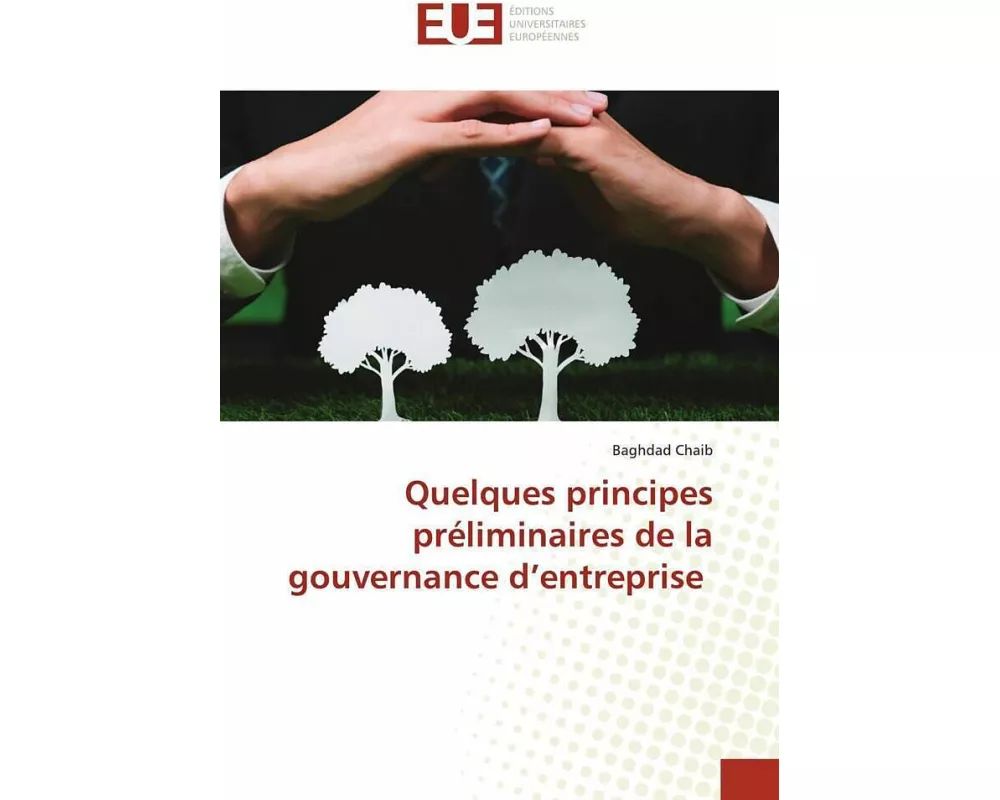 Quelques principes préliminaires de la gouvernance d'entreprise