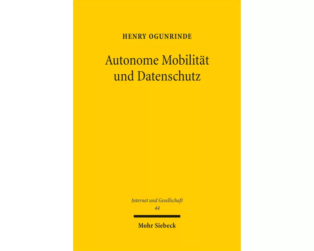 Autonome Mobilität und Datenschutz
