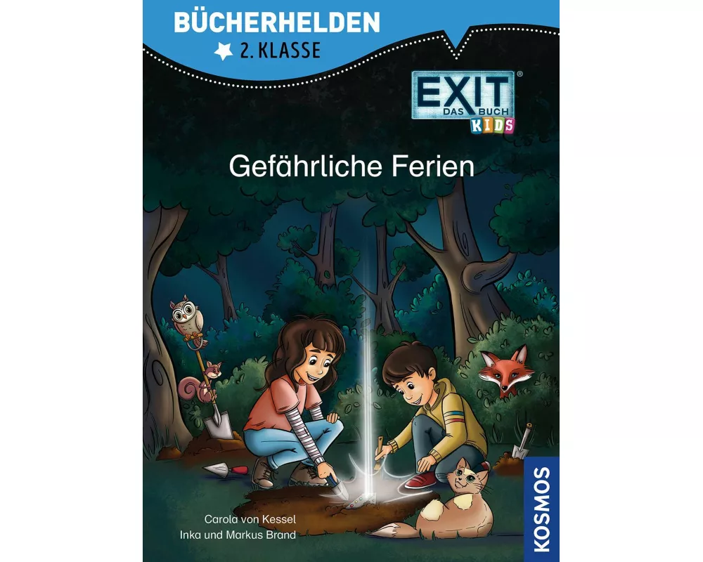 EXIT - Das Buch Kids, Bücherhelden 2. Klasse, Gefährliche Ferien