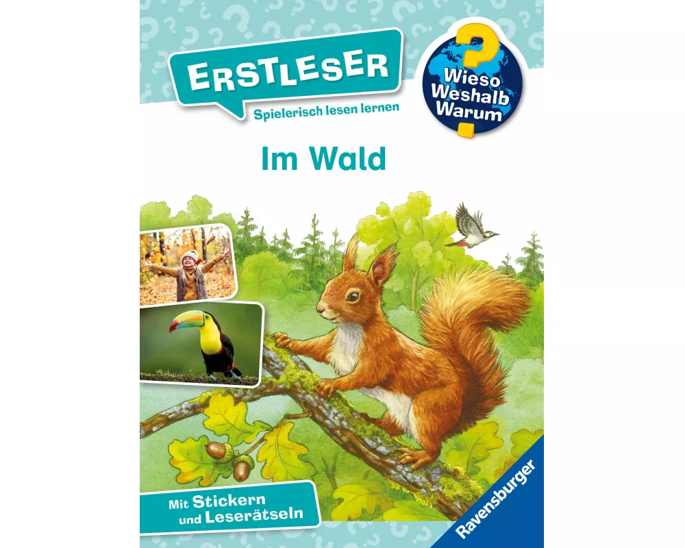 Wieso? Weshalb? Warum? Erstleser, Band 17 - Im Wald