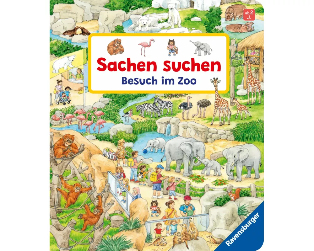 Sachen suchen: Besuch im Zoo