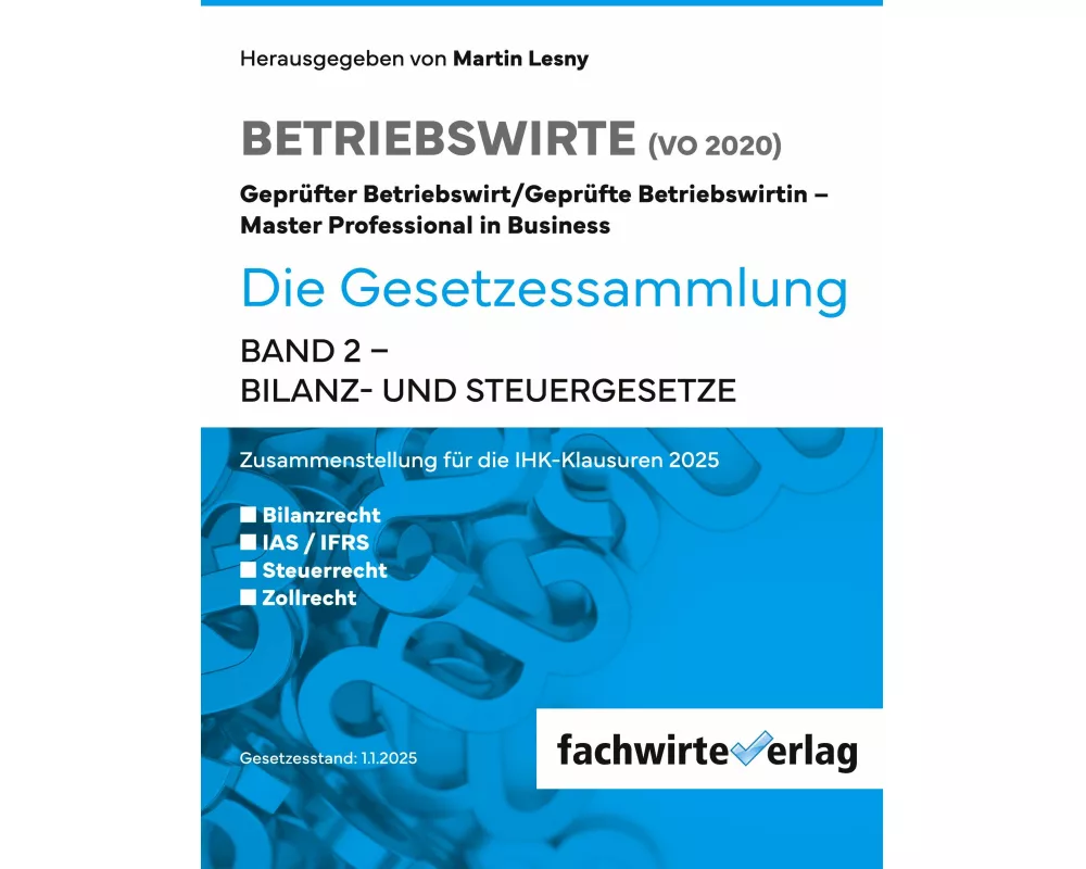 Bilanz- und Steuergesetze