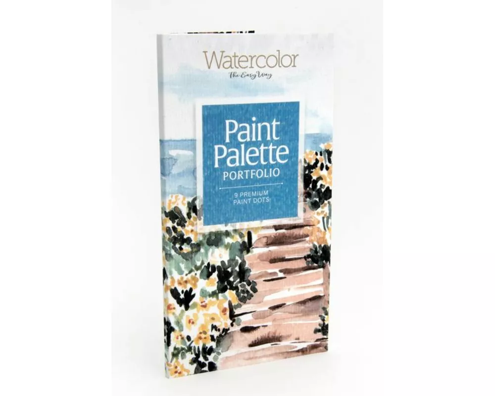 Watercolor the Easy Way Paint Palette Portfolio Coastal