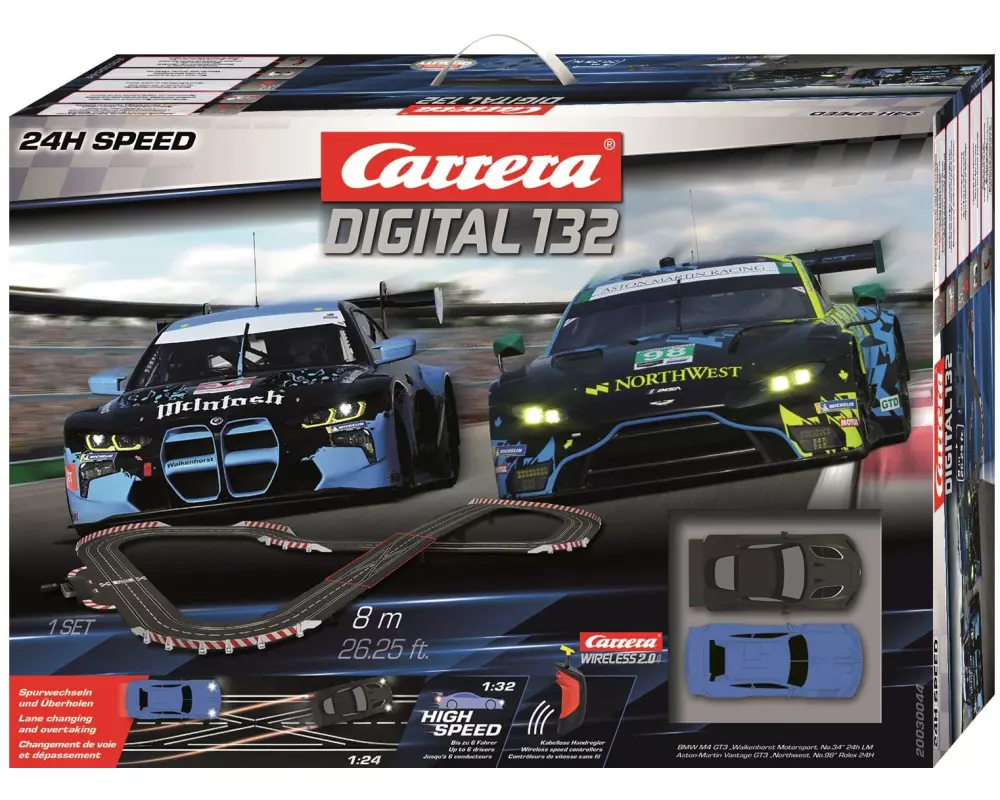 Carrera DIG 132 24H Speed / 8.0 m