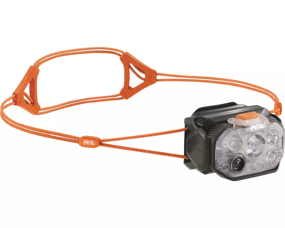 Petzl Stirnlampe SWIFT RL Black / Orange 900 lm