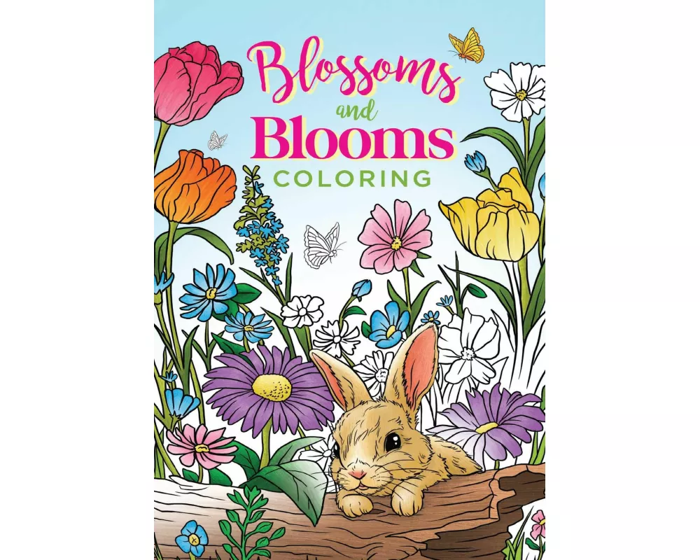 Blossoms and Blooms Coloring
