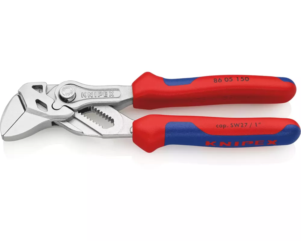 Knipex Zangenschlüssel 150 mm Verchromt mit Mehrkomponenten-Hüllen