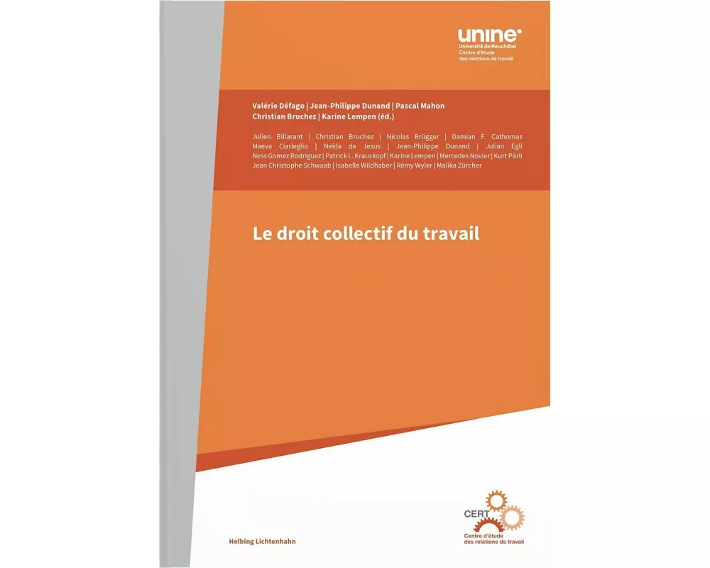 Le droit collectif du travail