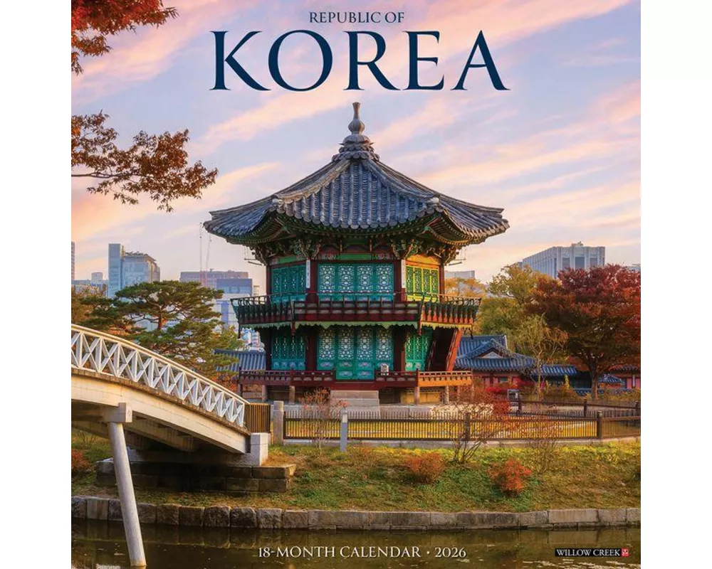 Korea (Republic Of) 2026 Wall Calendar