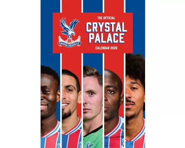 Official Crystal Palace FC 2026 A3 Calendar