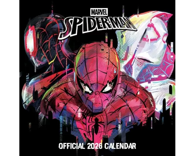 Marvel Spider-man 2026 Square Calendar