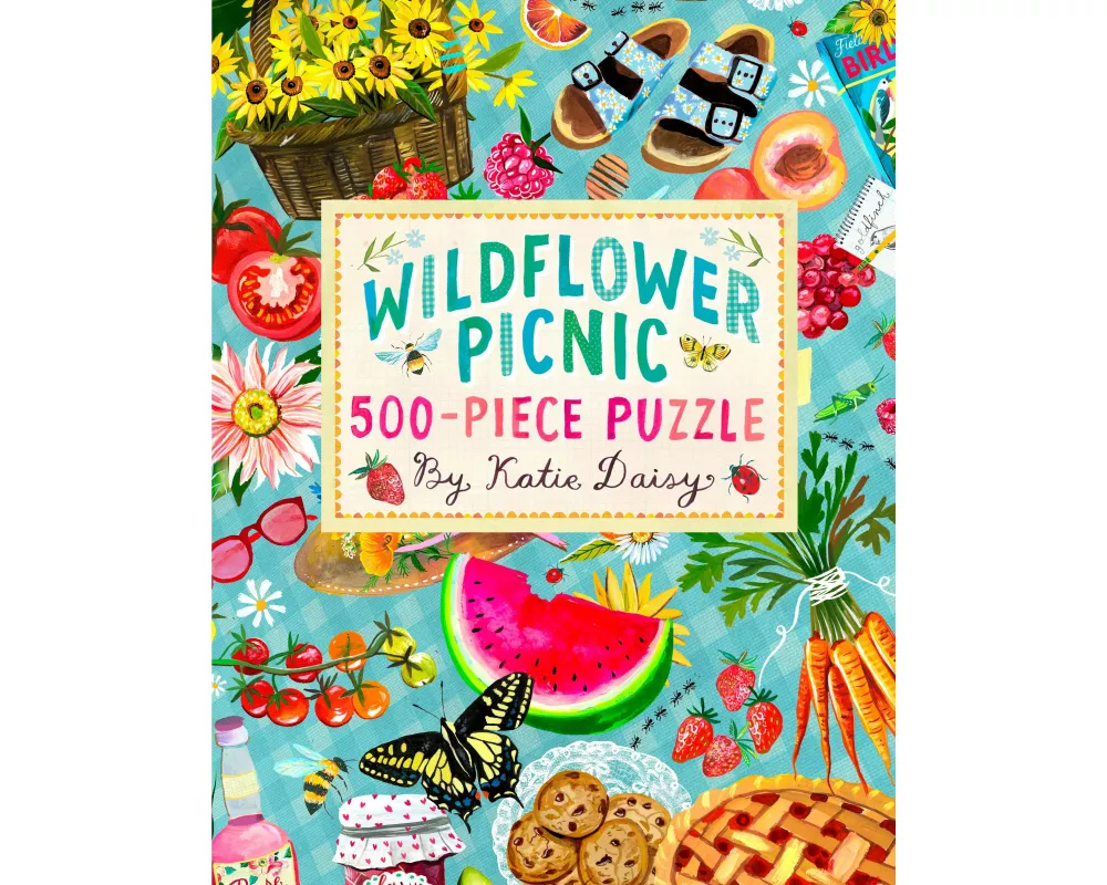 Wildflower Picnic 500-Piece Puzzle