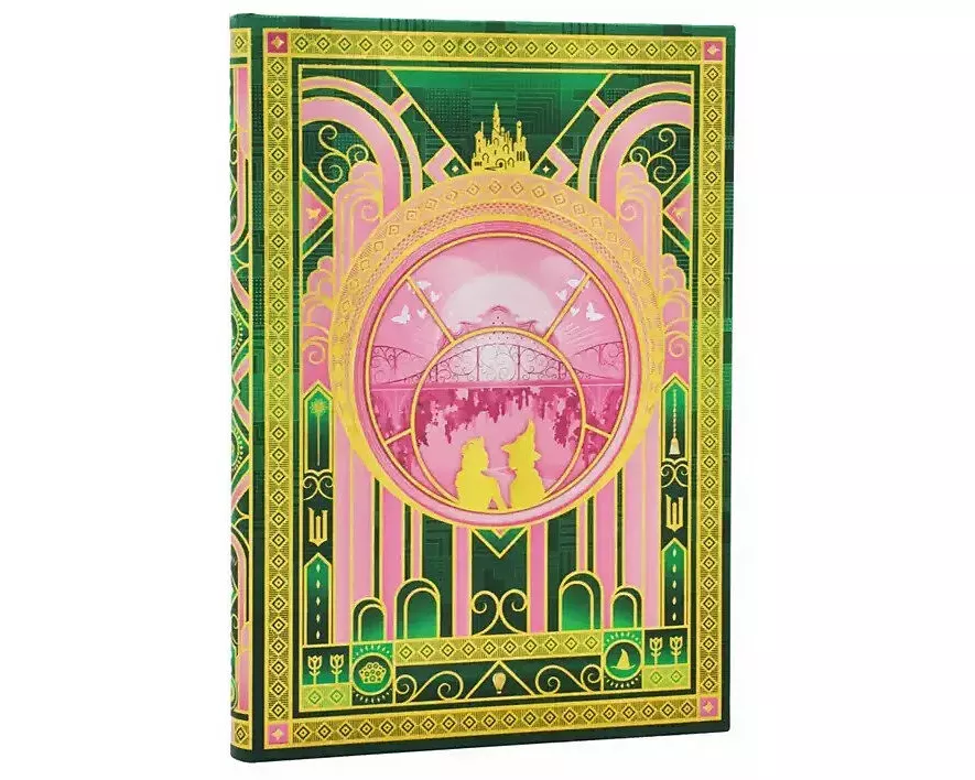 The Magic of Wicked (Wicked Collection) Midi Unlined Hardcover Journal (Elastic Band Closure)