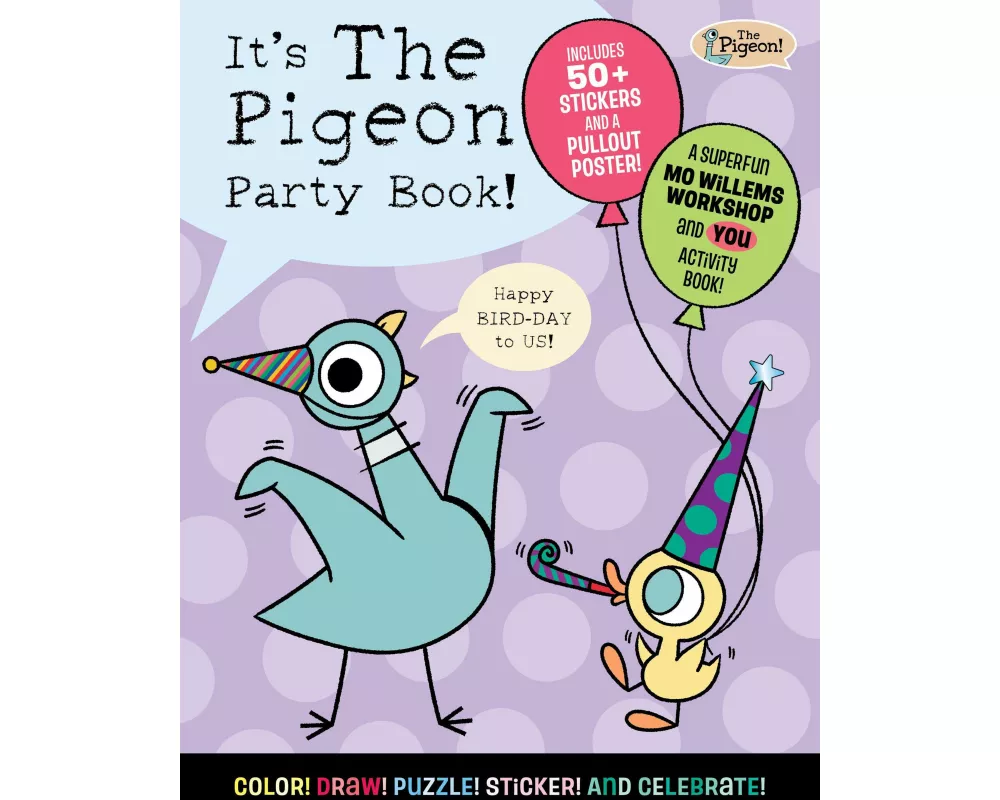 It's the Pigeon Party Book!