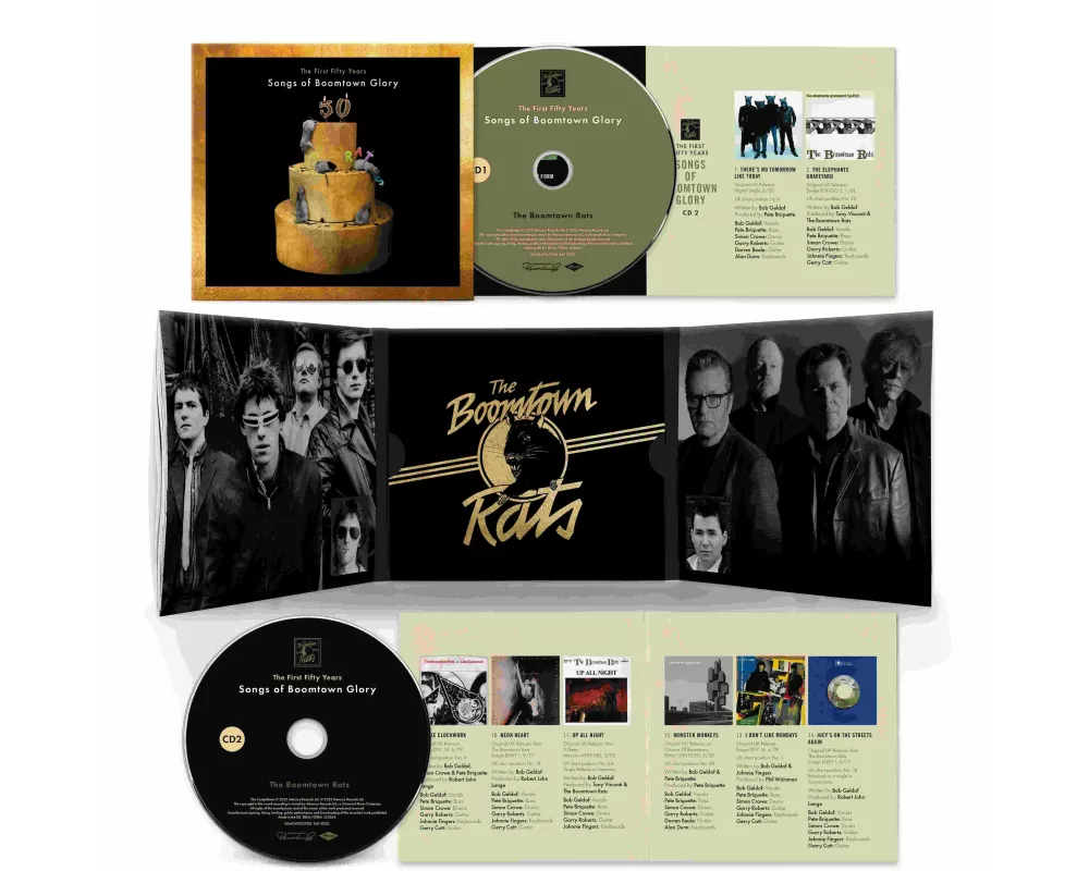 The Boomtown Rats - The First 50 Years: Songs Of Boomtown Glory (2cd)