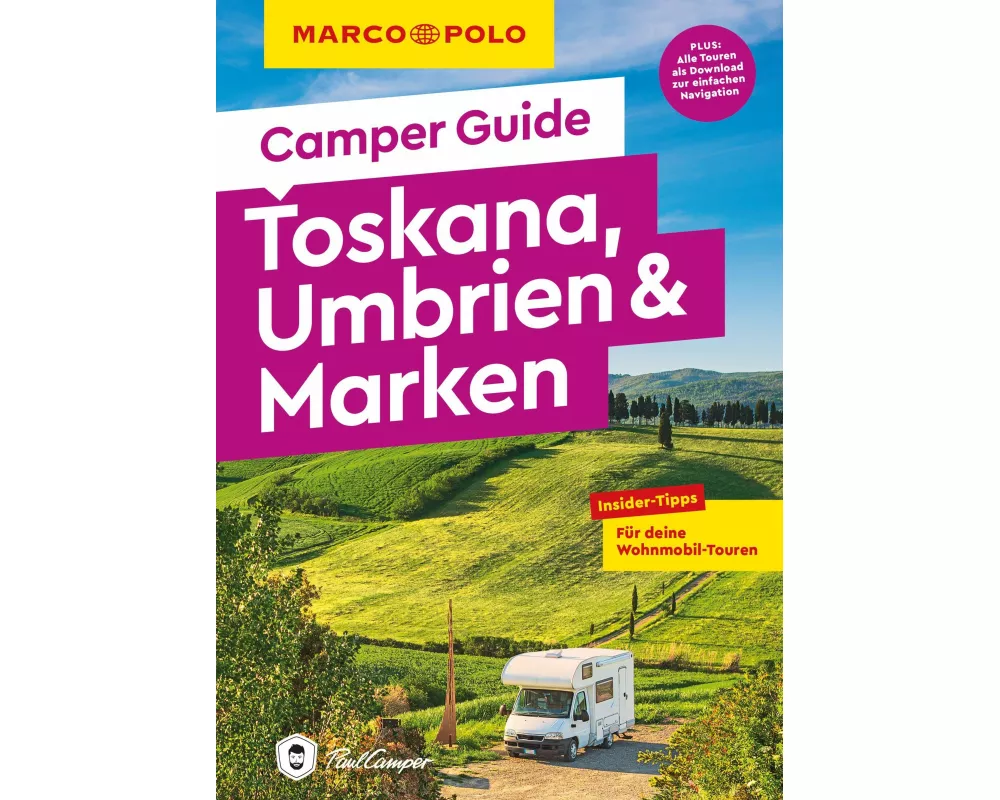 MARCO POLO Camper Guide Toskana, Umbrien & Marken