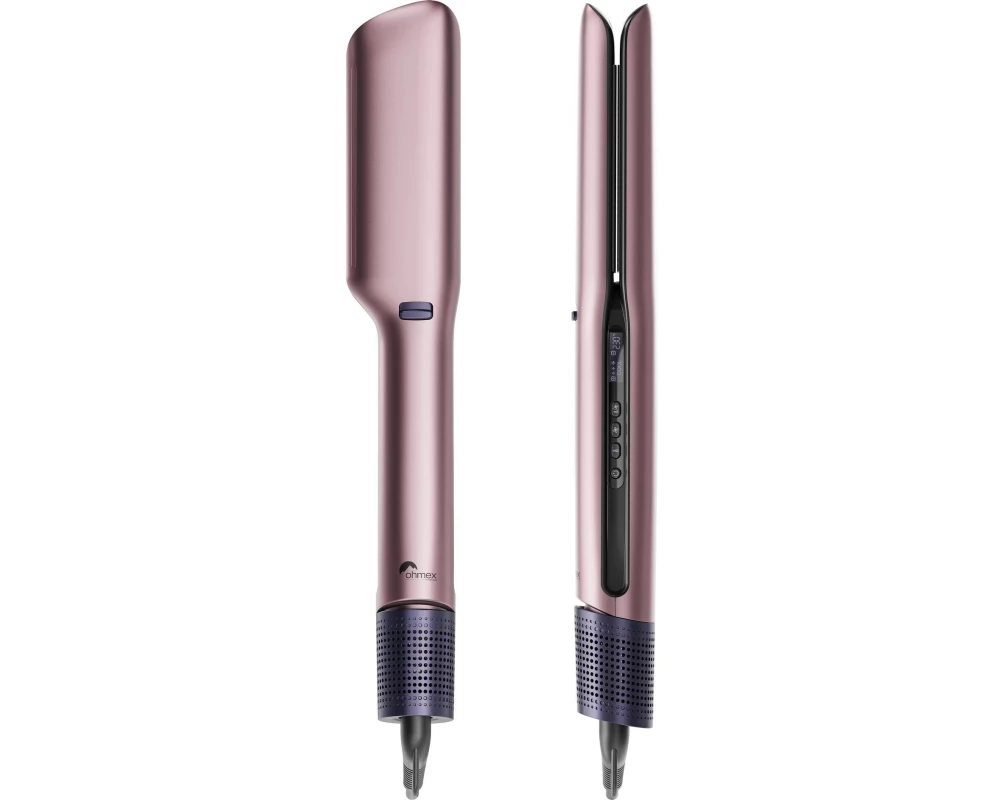 OHMEX Welleneisen OHM-HSY-9001 Dunkelrosa