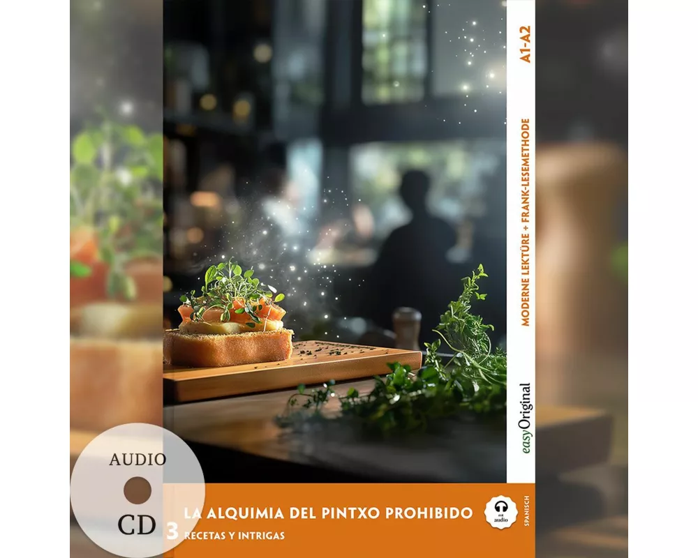 La Alquimia del Pintxo Prohibido - Spanische Krimi-Lektüre A1-A2 (+ Audio-CD)
