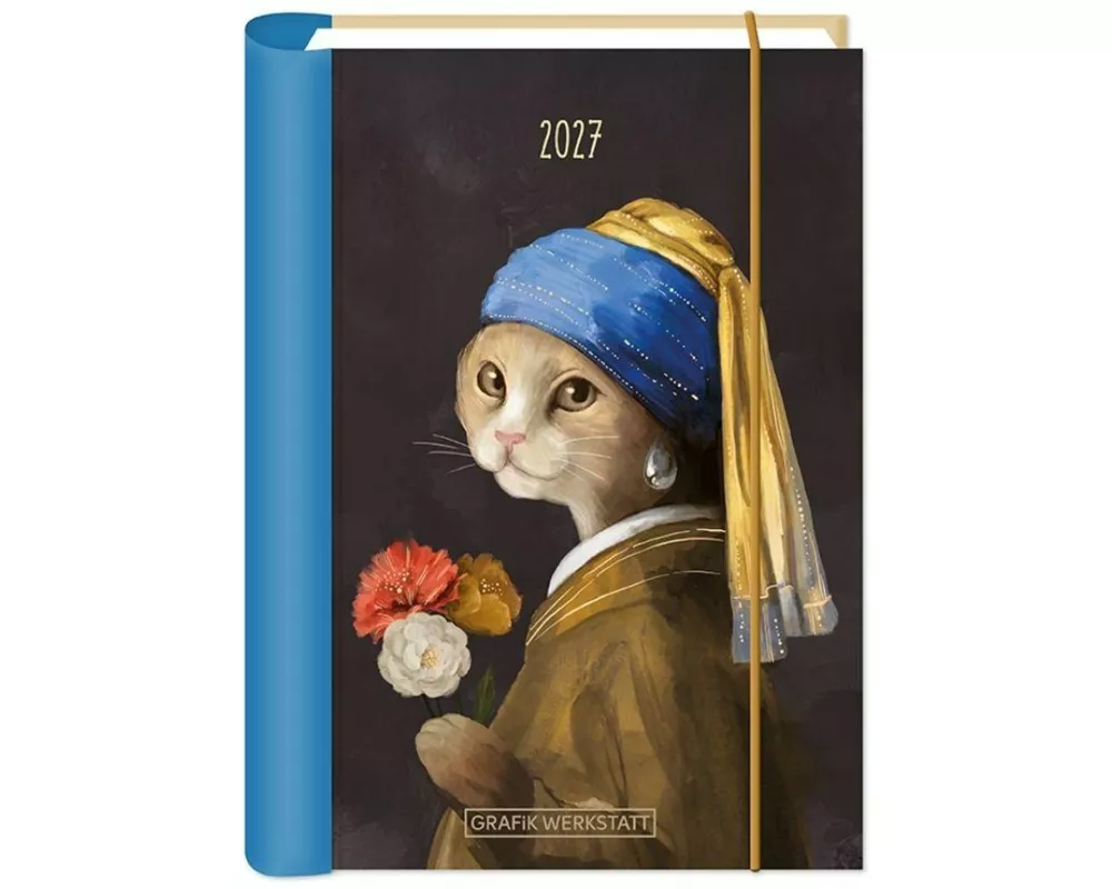 Terminplaner 2027 Tierisch kunstvoll