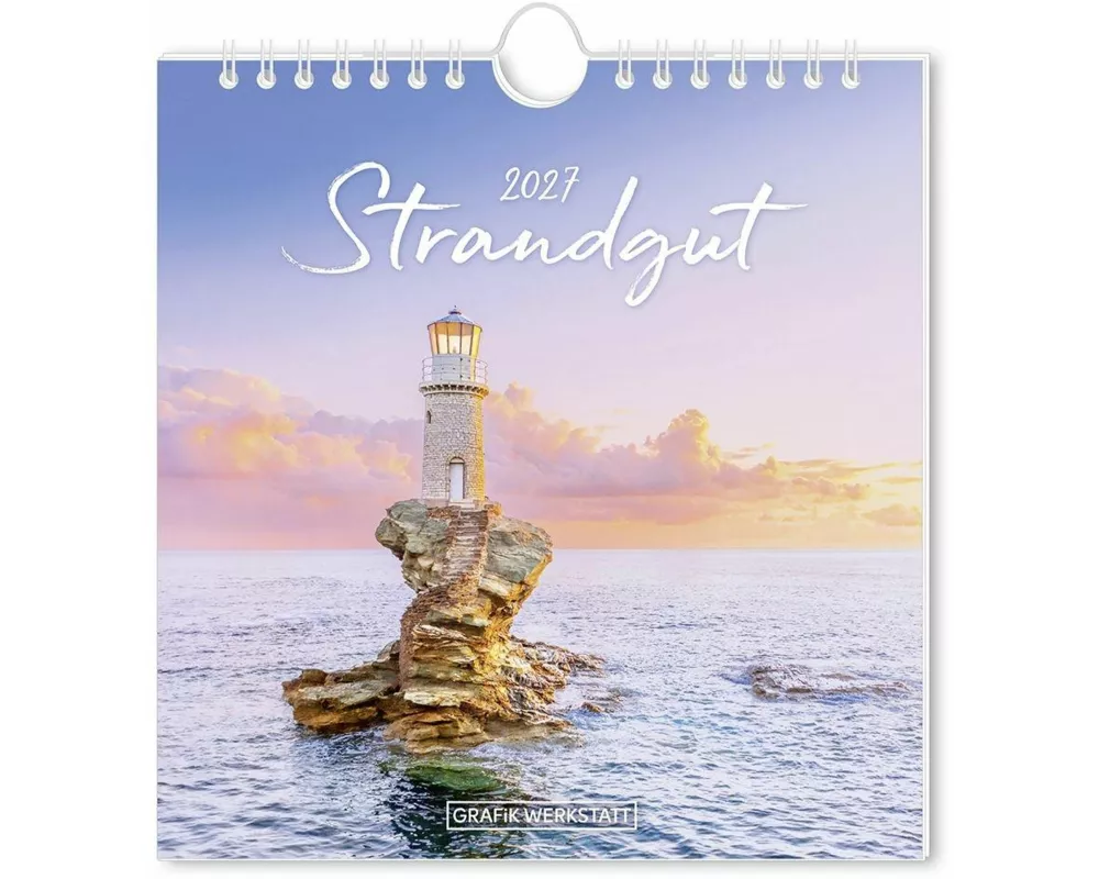 Postkartenkalender 2027 Strandgut