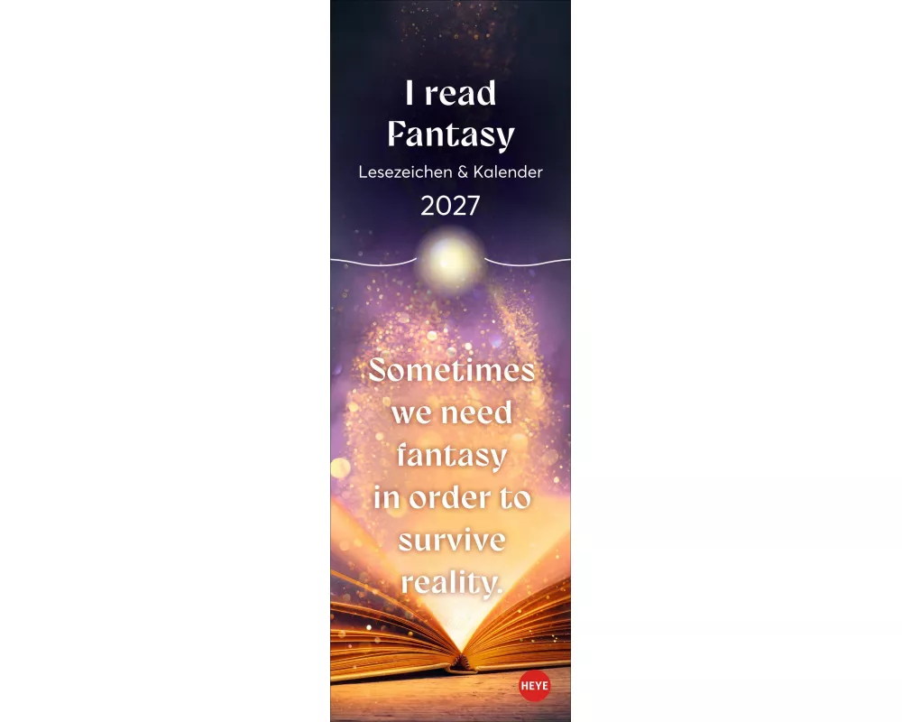 Fantasy Lesezeichen & Kalender 2027