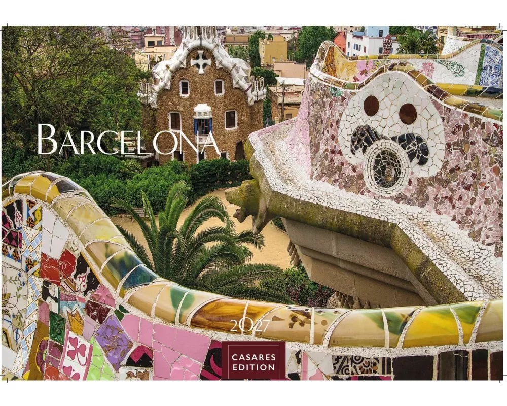 Barcelona Kalender 2027 - Wandkalender | Fotokalender Spanien 24x35 cm - Foto. mit den schönsten Motiven, Sehenswürdigkeiten & Inspirationen"