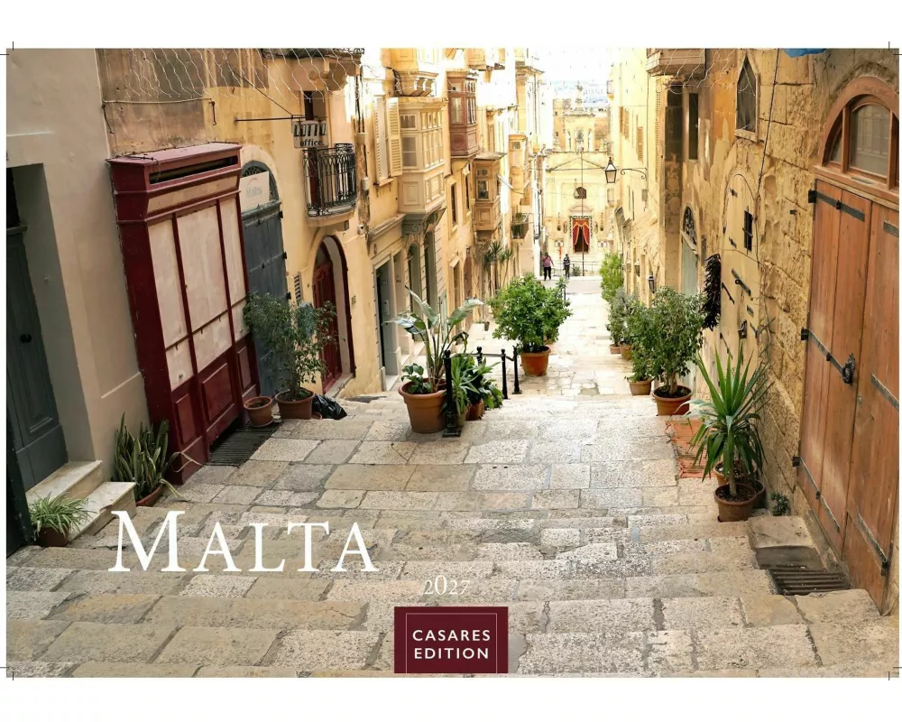 Malta Kalender 2027 - Wandkalender | Fotokalender Südeuropa 35x50cm - Hochwertiger . mit atemberaubenden Fotos von Malta - ideal für Liebhaber der Ins