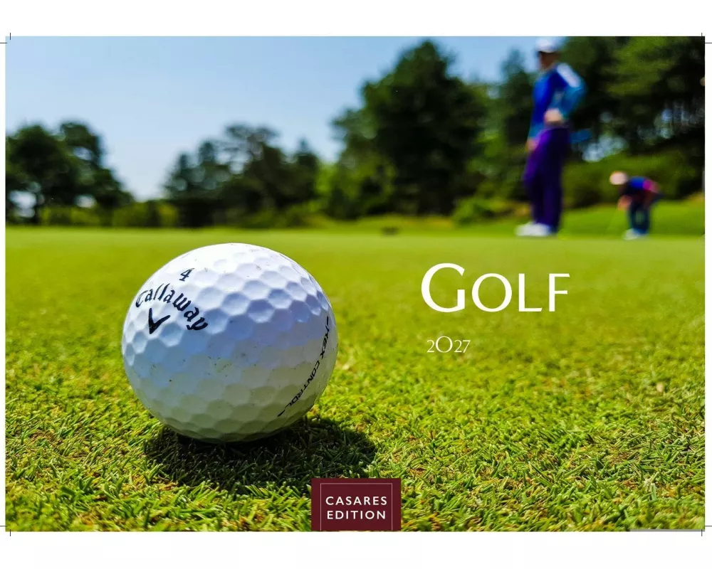Golf Kalender 2027 - Wandkalender | Fotokalender |Golfkalender Kalender für Golfliebhaber, Sportkalender 24x35cm