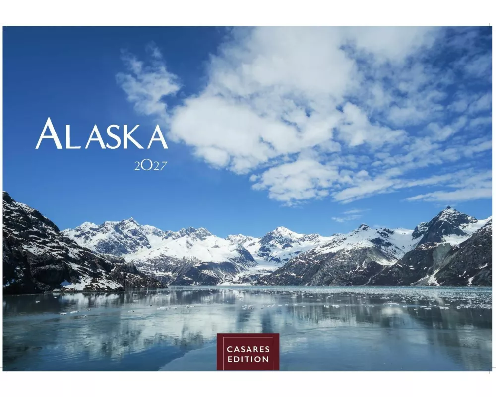 Alaska Kalender 2027 - Wandkalender | Fotokalender Nordamerika 35x50cm -mit beeindruckenden Naturmotiven, Gletscher, Wildnis und faszinierende Landsch