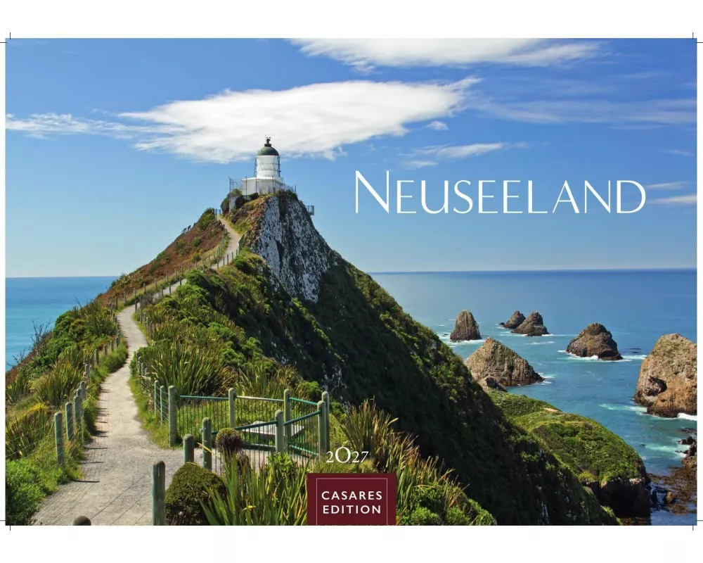 Neuseeland Kalender 2027 - Wandkalender | Fotokalender Ozeanien 24x35cm - Bildkalender mit atemberaubenden Naturaufnahmen, perfekt für Reisefans & Neu
