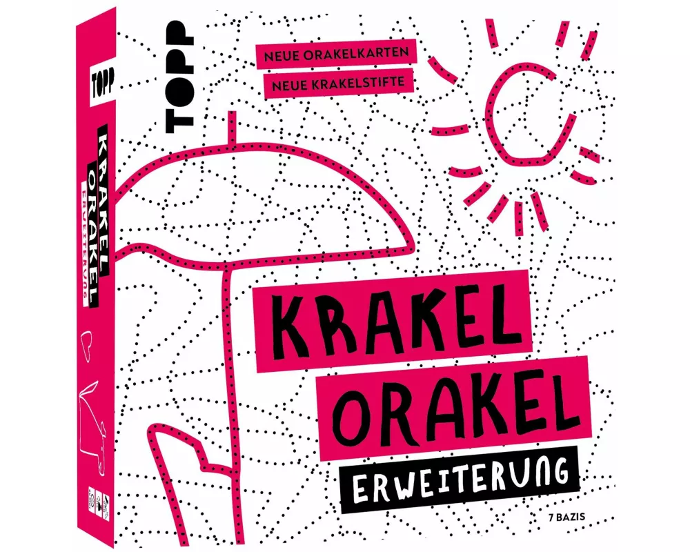 Krakel-Orakel Erweiterung – Neue Orakelkarten, neue Krakelstifte