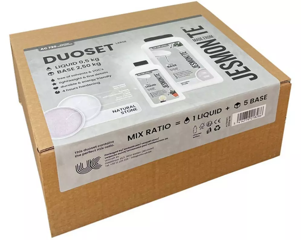 Jesmonite Modelliermasse Starterset AC 730 Natural Stone