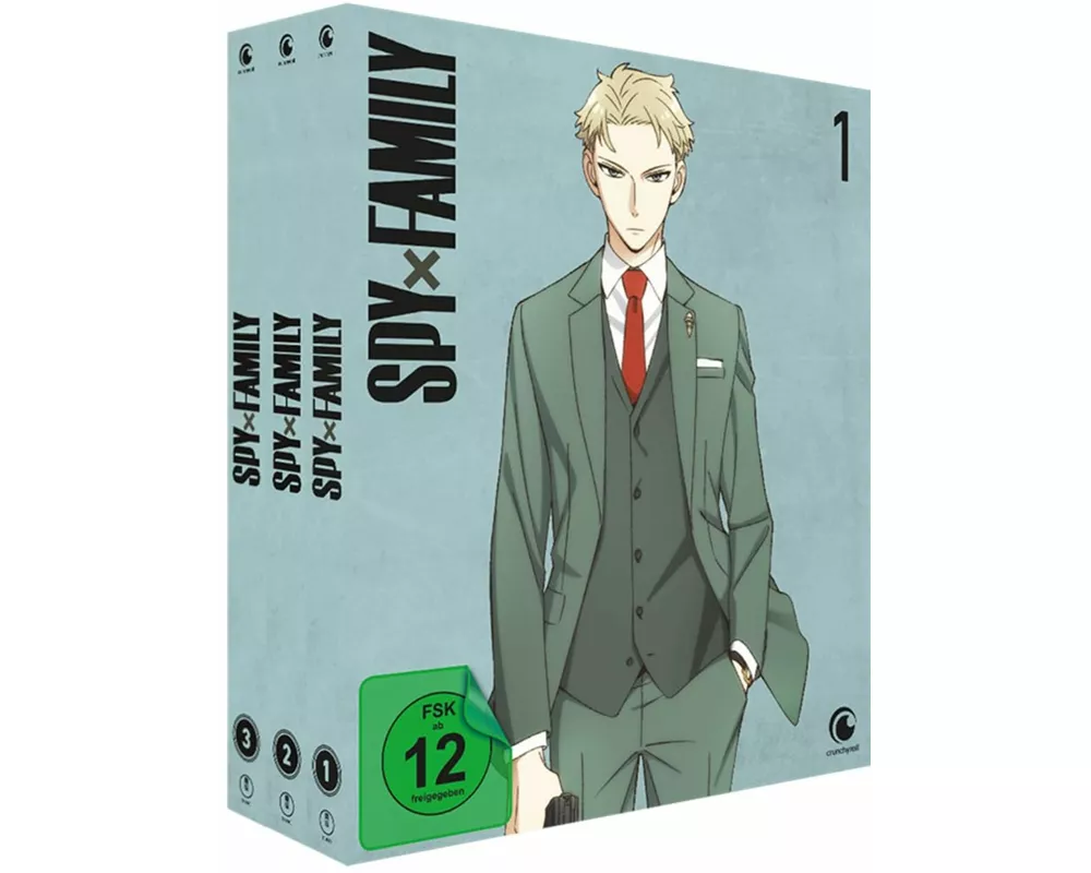 Spy x Family - Staffel 1 - Part 1 - Gesamtausgabe - Bundle - Vol.1-3 - DVD