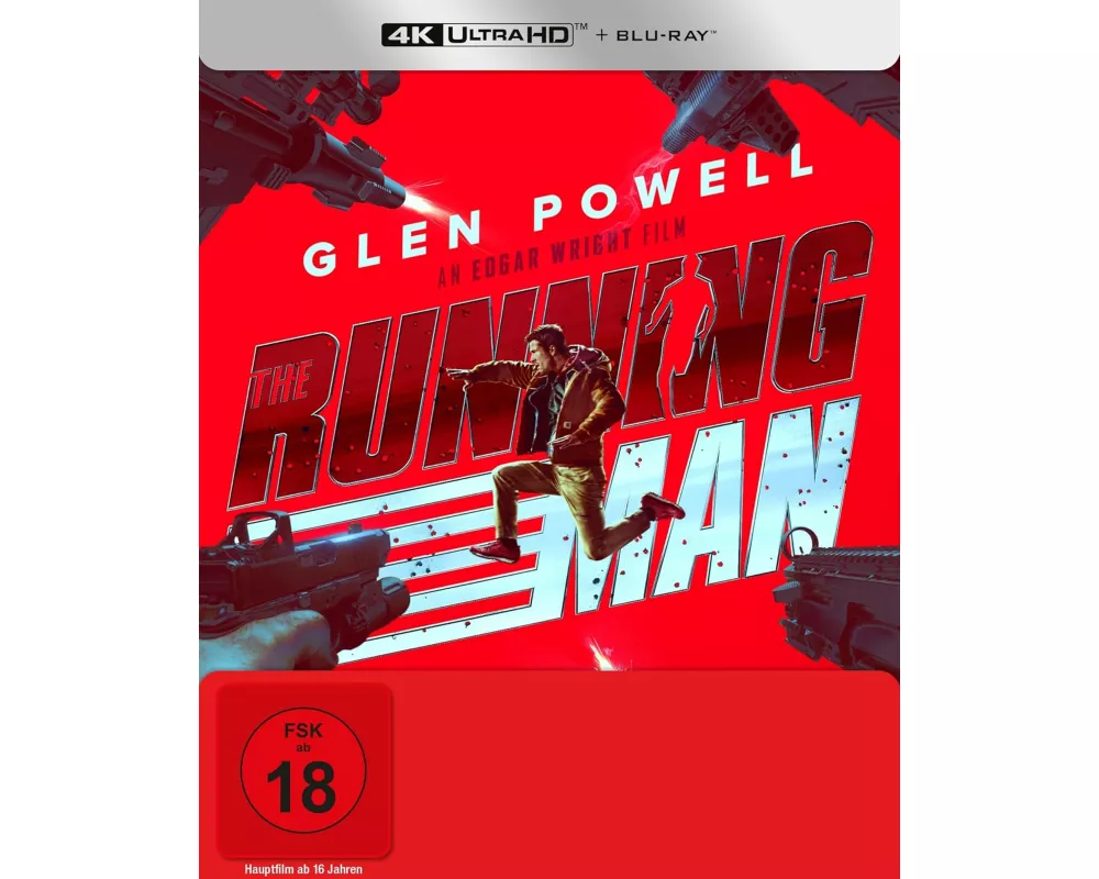 The Running Man (2025). UHD + Blu-ray (Limited Steelbook)