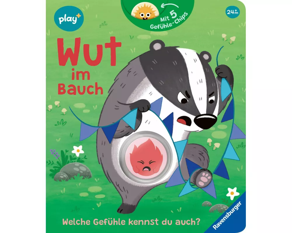 Play+ Mein lustiges Spielbuch Wut im Bauch - ab 2 Jahre