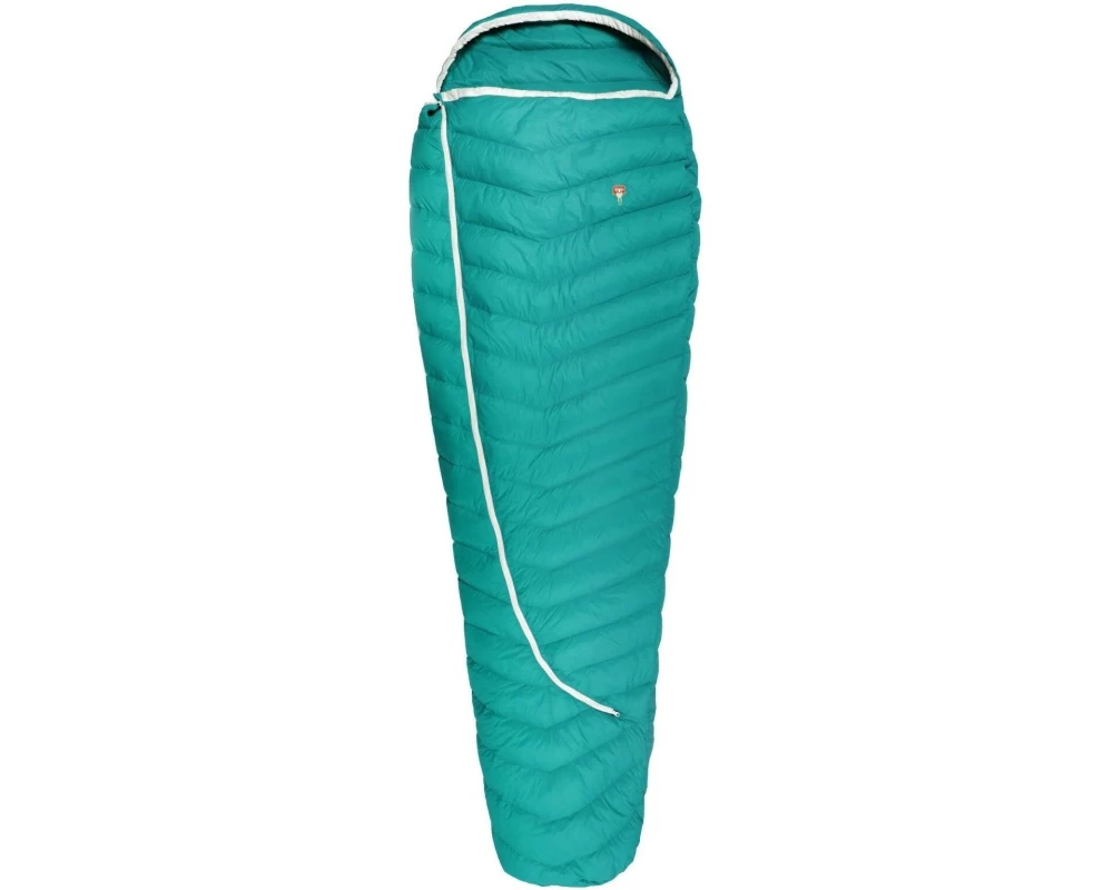 Grüezi Bag Schlafsack DownWool Extreme Light 2.0 8 °C 175 cm, Grün