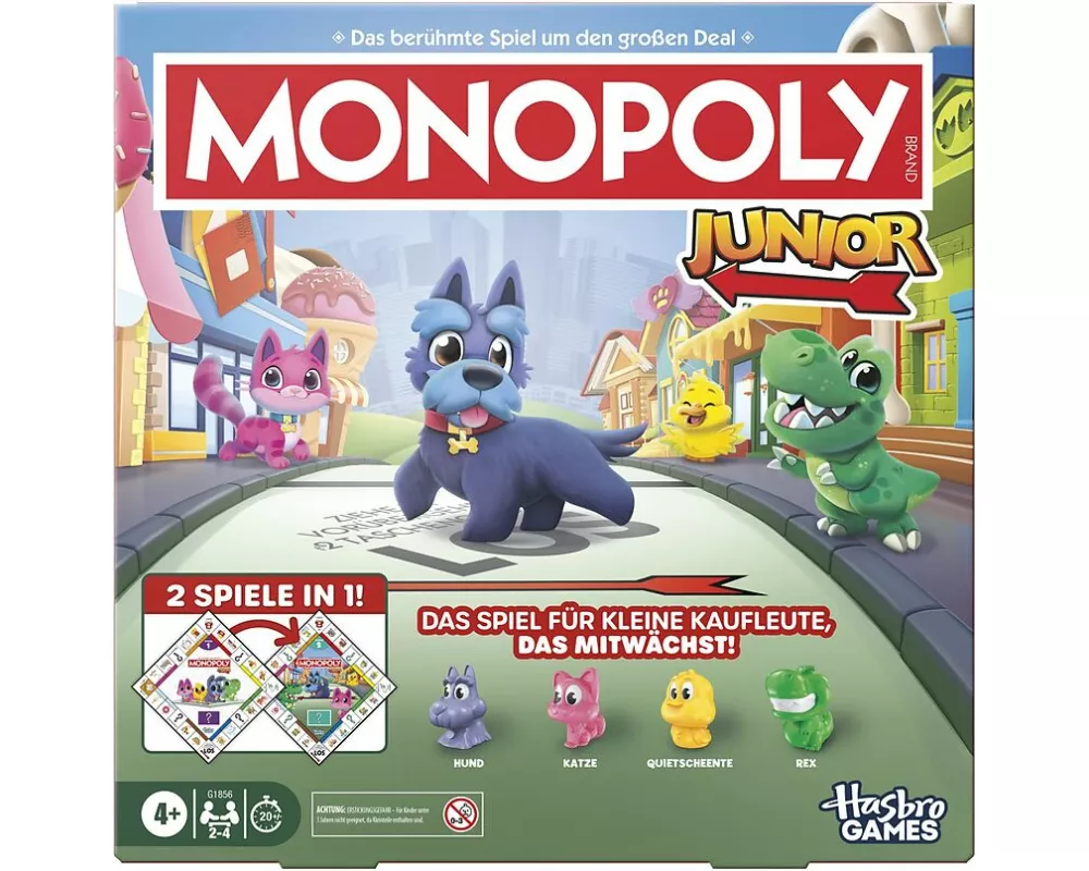 Monopoly Junior Square 2 In 1
