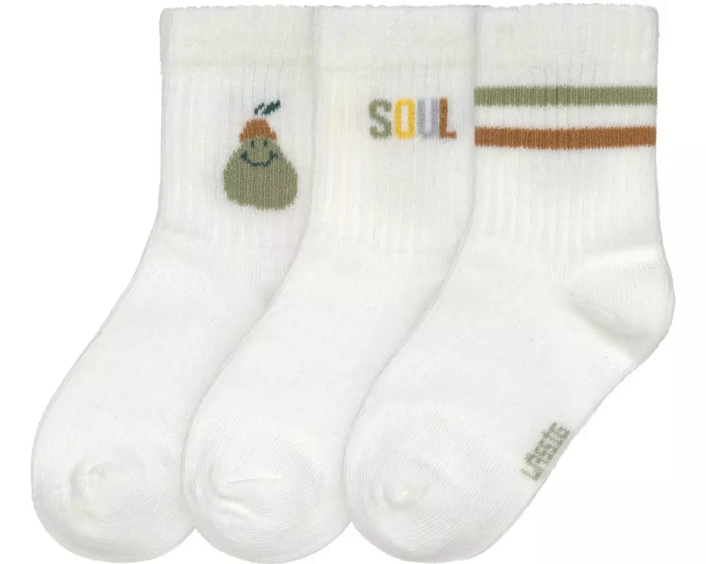 Lässig Tennissocken 3er Set Little Gang, Birne Gr. 27 - 30