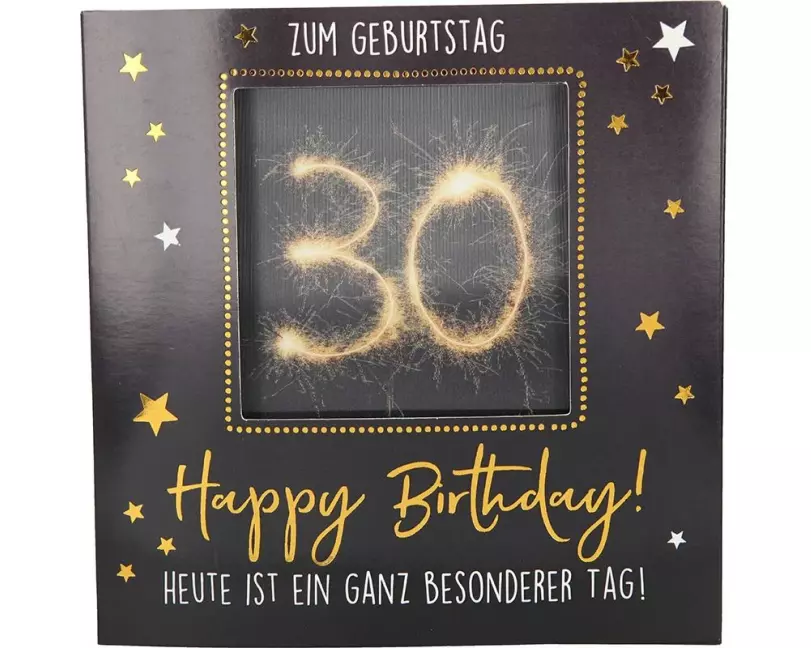 Depesche Musikkarte mit Licht 30 Heute ist ein besonderer Tag!