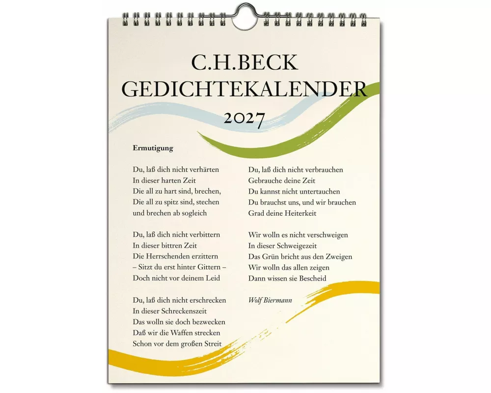C.H. Beck Gedichtekalender