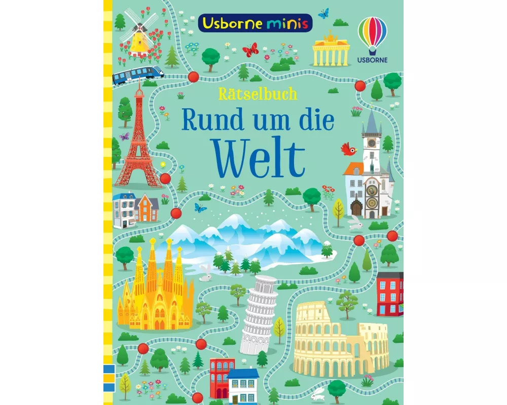 Usborne Minis: Rätselbuch - Rund um die Welt