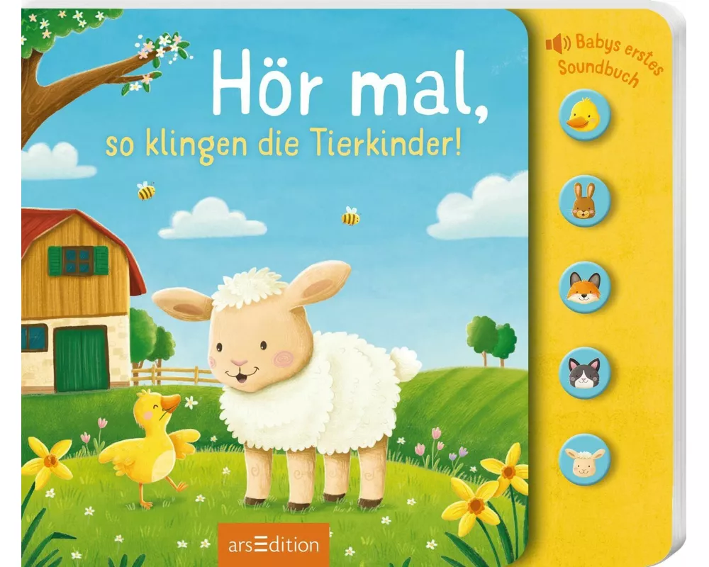 Hör mal, so klingen die Tierkinder!