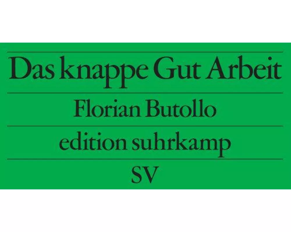 Das knappe Gut Arbeit