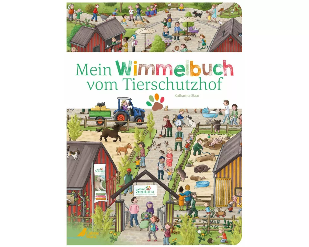 Mein Wimmelbuch vom Tierschutzhof