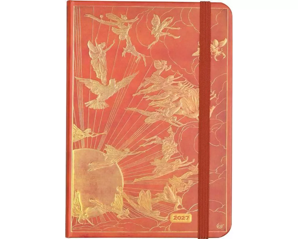 2027 Orange Fairy Weekly Planner (16 Months, Sept 2026 to Dec 2027)